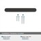 Amerock Rift 3-3/4 inch (96mm) Center-to-Center Matte Black Cabinet Pull, 10PK 10VMP36899FB - alternate 4