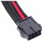 Silverstone Silver Stone Technologies PP07-PCIBR 8 Pin 250 mm Power Cable Extender - Black with Red PP07-PCIBR - alternate 4