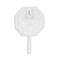 Homeroots 4" Pearl And White Cast Iron Sand Dollar Wall Hook 612080 - alternate 5