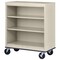Sandusky Lee Mobile Bookcase, 42 in H, Putty BM20361836-07 - alternate 6