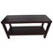 Homeroots Rectangular Teak Shower Outdoor Bench With Shelf In Brown Finish 376669 - alternate 5