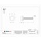 Zoro Select Not Graded, 1/4"-20 Standard Flange Bolt, Plain Stainless Steel, 1 in L, 100 PK 31-SFH-25C-100 - alternate 3