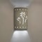 Luxury Lighting Mirage Flats 15 in Tall Ceramic Outdoor Wall Light, Cottonwood Paint Finish, 2PK (2) 103-22B-CW-ud-7-17 - alternate 1
