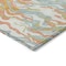 Homeroots 9' X 12' Coral Green And Copper Abstract Washable Indoor Outdoor Area Rug 600286 - alternate 7