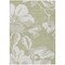 Homeroots 10' X 14' Artichoke Green Ivory And Taupe Floral Washable Indoor Outdoor Area Rug 589523 - alternate 4