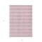Homeroots 3' X 5' Pink Ivory And Gray Geometric Washable Indoor Outdoor Area Rug 599646 - alternate 6