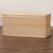 Bali & Pari Caden Braided Natural Rattan Storage Bench 259-14271-ZORO - alternate 6