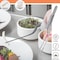 A2Z Scilab Offset Culinary Tweezers, Precision Serrated Jaws, 5.5 Inch, Stainless Steel Tongs A2Z-ZR1053 - alternate 3