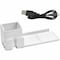 Bostitch Konnect Desk Organizer Power Base with Phone Stand KT2-BASEPHONE-WHT - alternate 1
