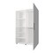 Homeroots 19in White Wood Corner Accent Chest 732034 - alternate 4