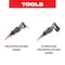 Diablo Reciprocating Saw Blade, Steel Demon Amped, 6 in, 6/9 TPI, Carbide Tipped, Thick Metal, 3 pk DS0608CFA3 - alternate 4