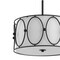 Jonathan Y Violetta 3-Light 19" Metal LED Pendant, Oil Rubbed Bronze/White JYL9008B - alternate 6