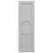 Ekena Millwork True Fit PVC Center Circle Arts & Crafts Fixed Mount Shutters, Primed, 18"W x 44"H TFP001AC18X044PR - alternate 11