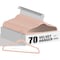 Simple Deluxe HealSmart Velvet Hangers, Space Saving, Non-Slip Heavy Duty Coat Hangers, Pink, 70PK HKHANGVELVET70PNK - alternate 1
