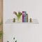 Fab Glass And Mirror Acrylic Shelf 6 x 14.5inces Bronze Bracket 3/4in Thickness Acrylic Pack of 2 AS19SC-6x14BR2P - alternate 5
