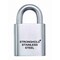 Squire ST65S Stainless Steel Open-Shackle Keyed Padlock, Extreme Weather, Critical Infrastructure Security SQ-ST65S - alternate 1