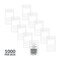 C-Line Products Reclosable Write-On Bags, 2" x 3", 1000 PK 47223 - alternate 1