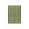 Homeroots 3' X 5' Olive Green And Lime Green Striped Washable Indoor Outdoor Area Rug 615061 - alternate 7