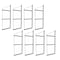 Mytee Products Cargo Shipping Container Shelving Bracket, 3 Levels, 24in D x 60in H, 8PK CNT-SHELF3-24x8 - alternate 1