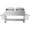 Koolmore 60 in. 8-Burner Commercial Outdoor Propane Gas Grill with Two 30 in. Pizza Ovens in Stainless-Steel CGKIT6-P30P30 - alternate 1