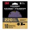 3M Ultra Durable 5 inch Power Sanding Discs, Universal Hole, 220 grit, 12PK DISC5IN10PK220 - alternate 1