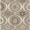 Homeroots 5' X 8' Taupe Brown And Ivory Medallion Washable Indoor Outdoor Area Rug 589651 - alternate 7