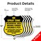 Signmission No Spray Shield Sign No Spray Zone Resid, 12 inch X 12 inch, Aluminum Metal Sign, 5PK SHI-A-5Pack-12-405 - alternate 4