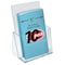 Azar Displays Clear Acrylic 6in x 9in Countertop Bifold Brochure Holder, 10PK 252015-10PK - alternate 1
