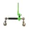 Mytee Products 5/16 in-3/8 in Green Folding Handle Ratchet Load Binder & 5/16 inx12 ft Binder Chain CBRS-FH56x2-CH51612x2-KIT - alternate 6