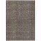 Homeroots 8' X 10' Taupe Denim Blue And Olive Green Striped Washable Indoor Outdoor Area Rug 615098 - alternate 4
