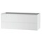 Homeroots 40" White Wood Freestanding Bathroom Vanity With White Sink And Two Drawers 627497 - alternate 5