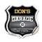 Signmission Don's Garage I Can Fix Everything But Stupid, 12 inch X 12 inch, Vinyl Decal, 2PK SHI-D-2PACK-12-490-DON - alternate 1