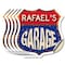 Signmission Rafael's Garage, 6 inch X 6 inch, Vinyl Decal, 5PK SHI-D-5PACK-6-383-RAFAEL - alternate 1