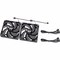Thermaltake CT120 PC Cooling Fan, Daisy-Chain Design, 120 mm Hydraulic Bearing Fan, 2PK CLF147PL12BLA - alternate 1