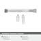 Amerock Revitalize 5-1/16 in 128 mm Center-to-Center Satin Nickel Cabinet Pull BP55346G10 - alternate 6