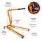 Performance Tool 2 Ton Folding Engine Crane W41029 - alternate 6