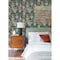 A-Street Prints Harper Green Floral Vase Wallpaper 4120-72000 - alternate 3