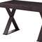 Homeroots 47" Espresso Wood Writing Desk 723759 - alternate 2