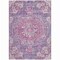 Homeroots 9' X 12' Purple Floral Medallion Washable Indoor Outdoor Area Rug 607852 - alternate 7