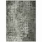 Homeroots 8' X 10' Charcoal Ikat Washable Indoor Outdoor Area Rug 576980 - alternate 8