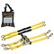 Mytee Products 2Pk 2inx10ft Retractable Ratchet Straps Kit w/Snap Hook - 500 lbs WLL for Boat RS210R-SH-KIT - alternate 1
