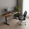 Homeroots 59" Adjustable Brown and Black L Shape Computer Desk 528669 - alternate 5