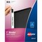 Avery Dennison Binder, Spine Insert 1", White, PK40 89103 - alternate 1