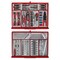 Teng Tools 516 Piece PRO35 26 Inch Wide Red Mixed Mechanics General Hand Tool Kit - TKW26R516T - alternate 3