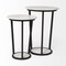 Homeroots 21" Black And White Marble Round End Table 380683 - alternate 5