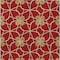 Homeroots 8' X 10' Orange And Gold Geometric Washable Indoor Outdoor Area Rug 613449 - alternate 5