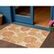 Homeroots 3' X 5' Coral And Beige Floral Indoor Outdoor Area Rug 554907 - alternate 2