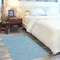 Homeroots 3' X 5' Aqua And Ivory Indoor Outdoor Area Rug 556222 - alternate 7