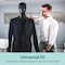 Serenelife 73 in Tall Full-Body Male Mannequin With Adjustable Head, Flexible Limbs And Detachable Design SLMAQMLBLK - alternate 3
