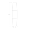 Skutchi Designs Hexagon Conference Table With Power, 48 in W, 216 in L, White HAR-HEX.IR-48X216-DOU.BK-W960-EBLK - alternate 8